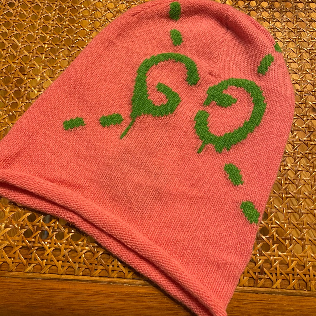 Gucci Gg Ghost Wool Beanie
